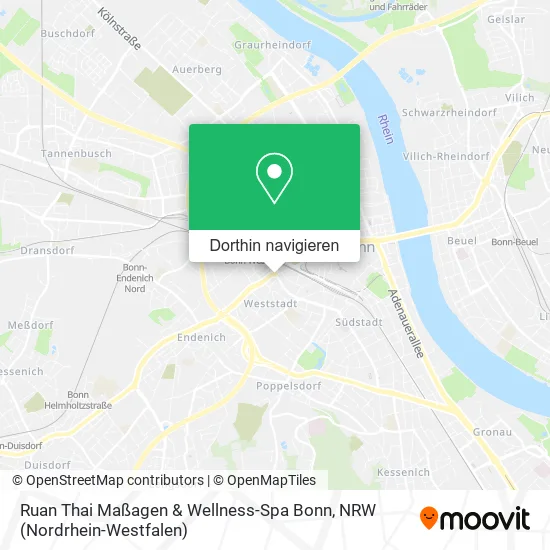 Ruan Thai Maßagen & Wellness-Spa Bonn Karte
