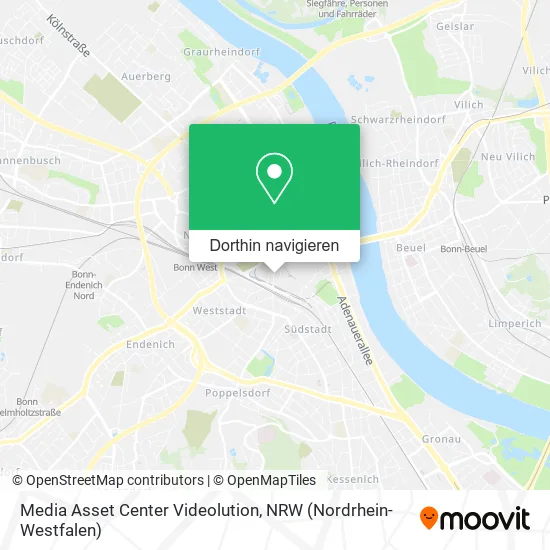 Media Asset Center Videolution Karte