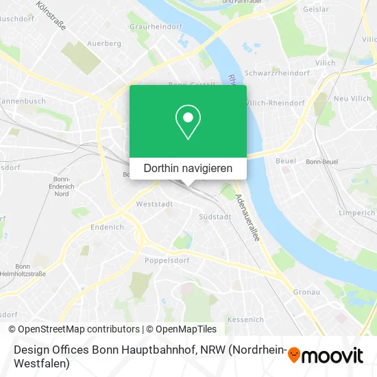 Design Offices Bonn Hauptbahnhof Karte