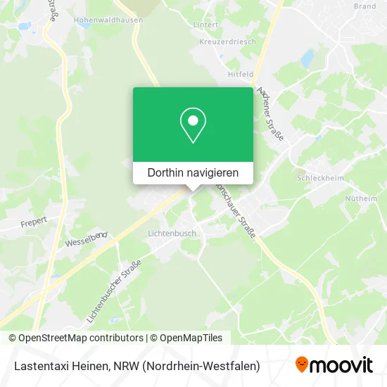 Lastentaxi Heinen Karte