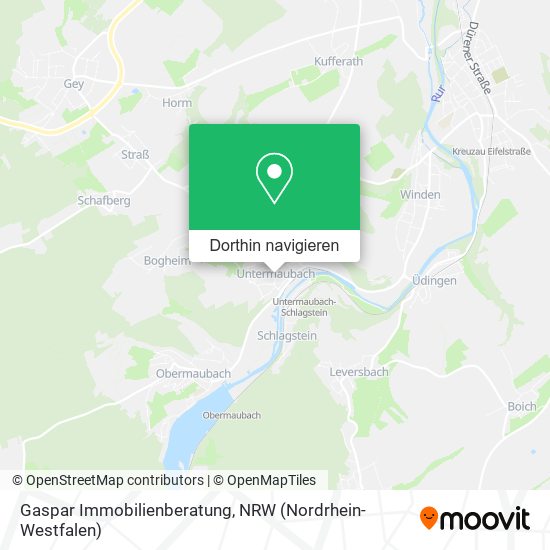 Gaspar Immobilienberatung Karte
