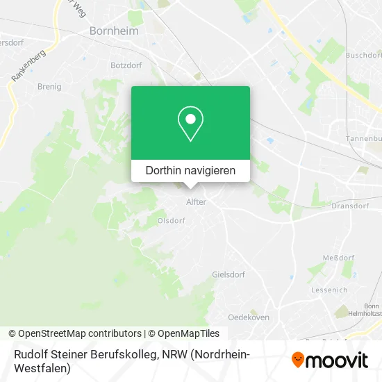 Rudolf Steiner Berufskolleg Karte