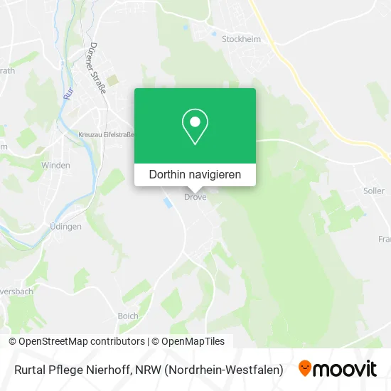 Rurtal Pflege Nierhoff Karte