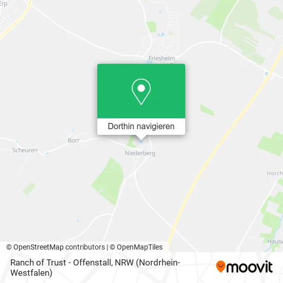 Ranch of Trust - Offenstall Karte