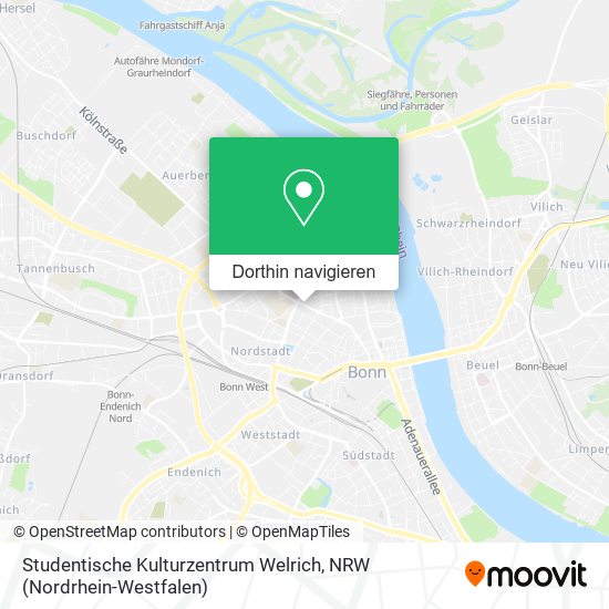 Studentische Kulturzentrum Welrich Karte