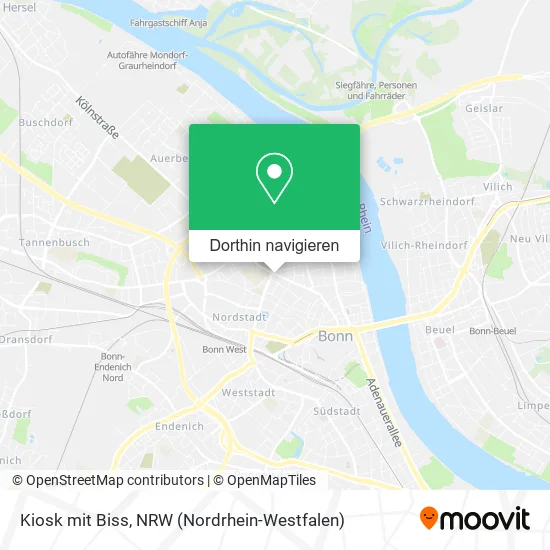 Kiosk mit Biss Karte