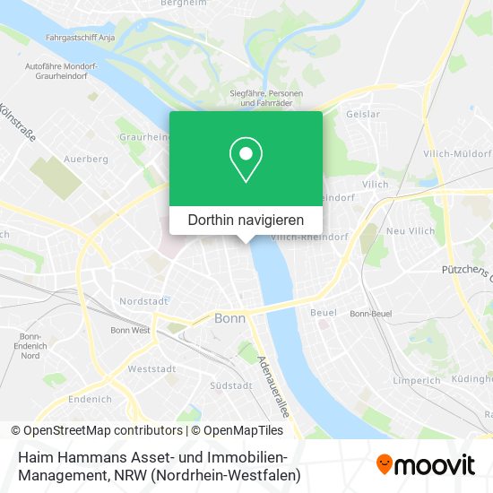 Haim Hammans Asset- und Immobilien-Management Karte
