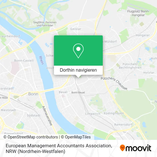 European Management Accountants Association Karte