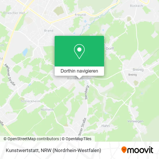 Kunstwertstatt Karte