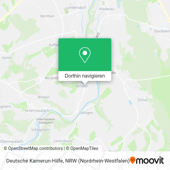 Deutsche Kamerun-Hilfe Karte