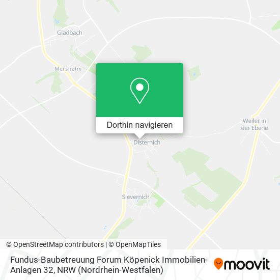 Fundus-Baubetreuung Forum Köpenick Immobilien- Anlagen 32 Karte