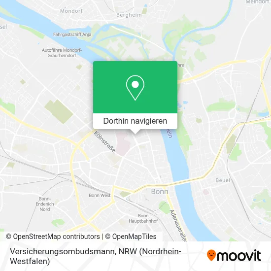 Versicherungsombudsmann Karte