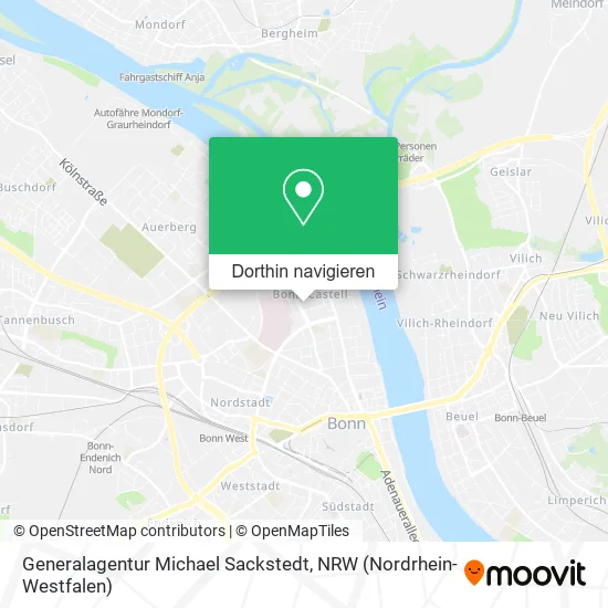 Generalagentur Michael Sackstedt Karte