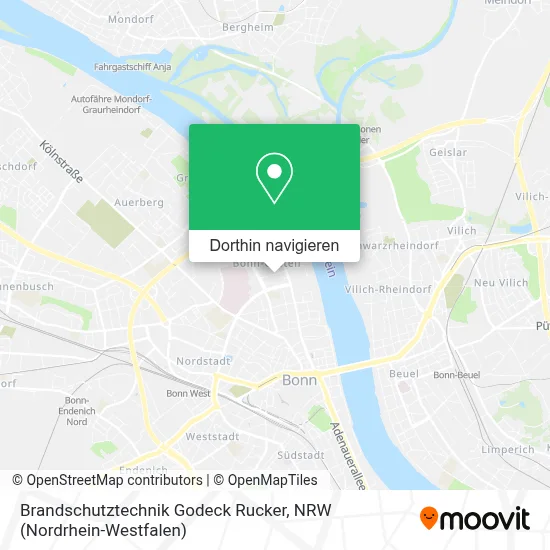 Brandschutztechnik Godeck Rucker Karte