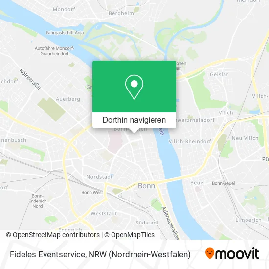 Fideles Eventservice Karte
