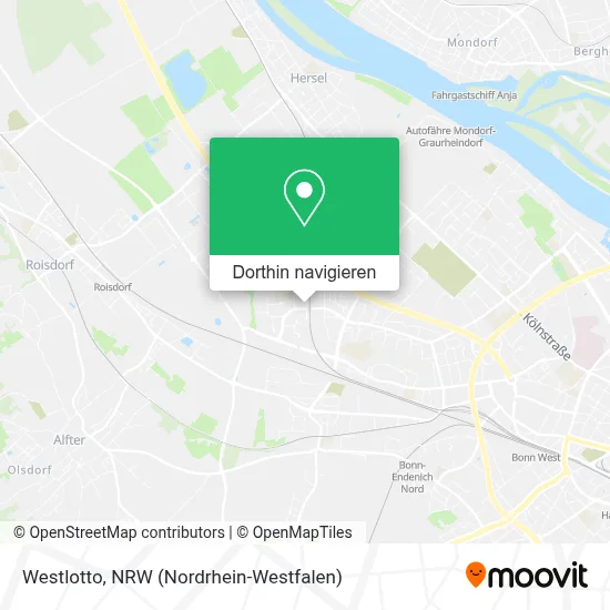 Westlotto Karte