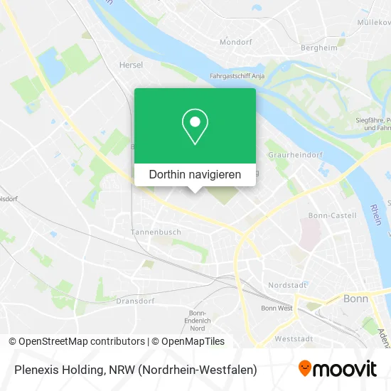 Plenexis Holding Karte