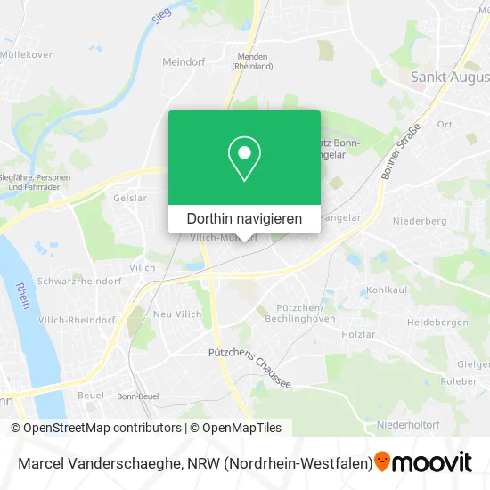 Marcel Vanderschaeghe Karte