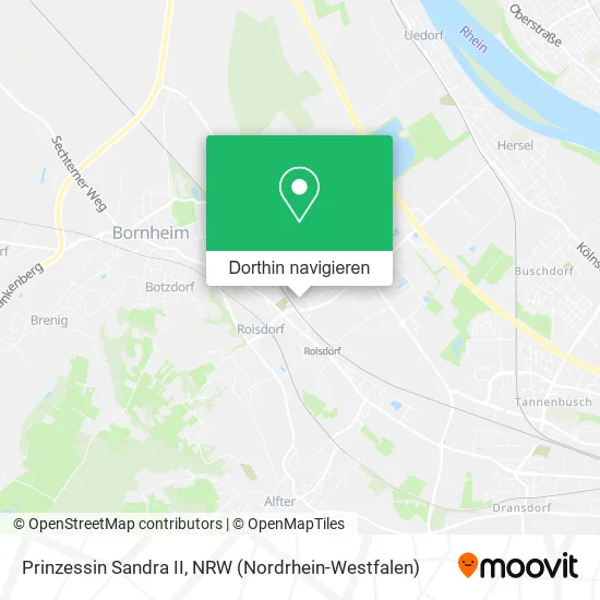 Prinzessin Sandra II Karte