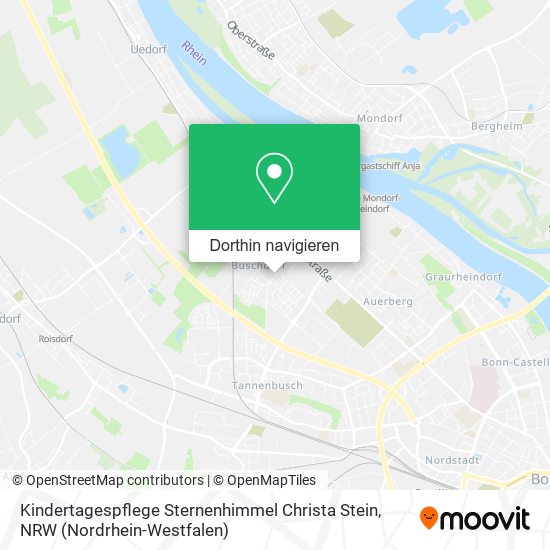 Kindertagespflege Sternenhimmel Christa Stein Karte