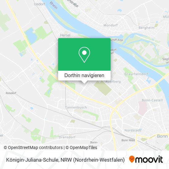 Königin-Juliana-Schule Karte