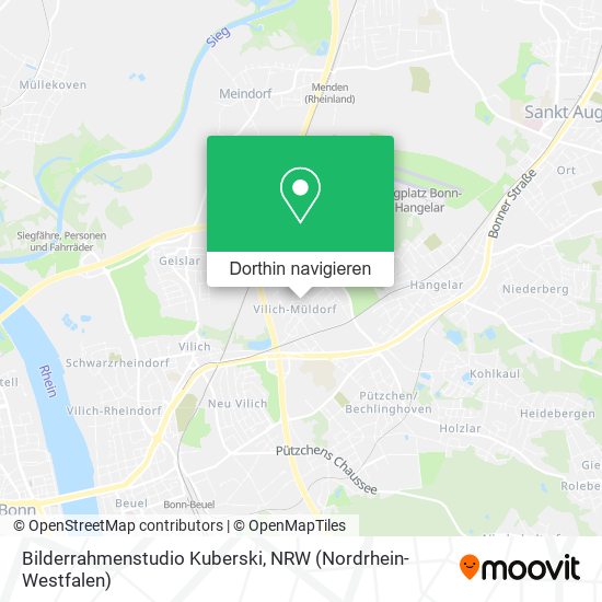 Bilderrahmenstudio Kuberski Karte