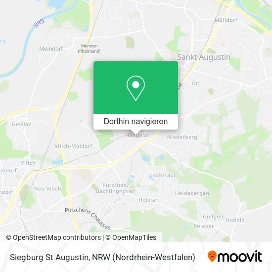 Siegburg St Augustin Karte