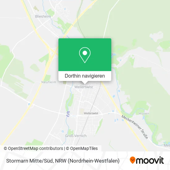 Stormarn Mitte/Süd Karte