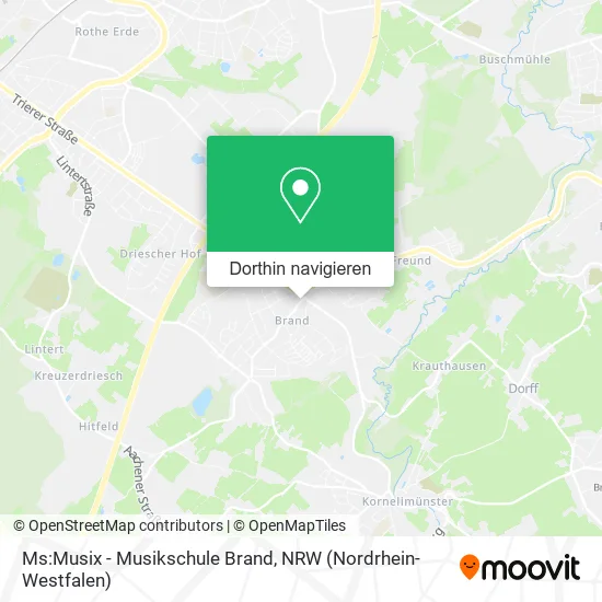 Ms:Musix - Musikschule Brand Karte