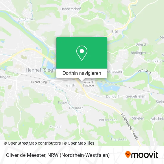 Oliver de Meester Karte