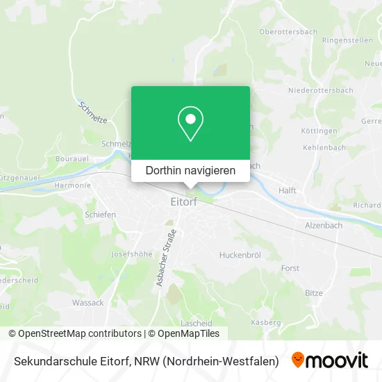 Sekundarschule Eitorf Karte