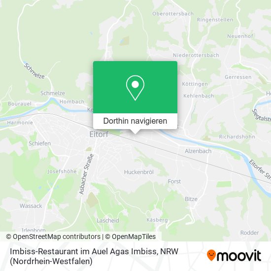 Imbiss-Restaurant im Auel Agas Imbiss Karte