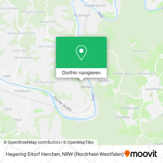 Hegering Eitorf Herchen Karte