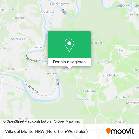 Villa del Monte Karte