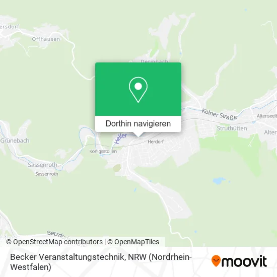 Becker Veranstaltungstechnik Karte