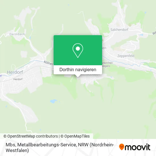 Mbs, Metallbearbeitungs-Service Karte