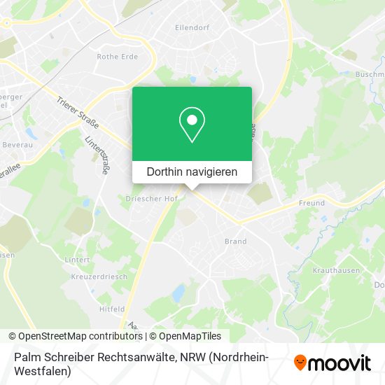 Palm Schreiber Rechtsanwälte Karte