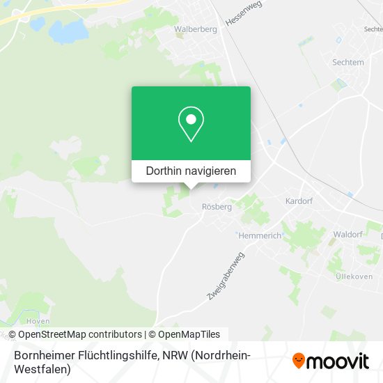 Bornheimer Flüchtlingshilfe Karte