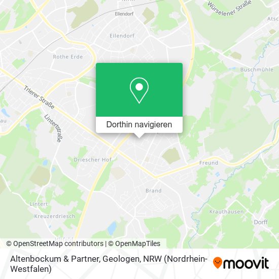 Altenbockum & Partner, Geologen Karte