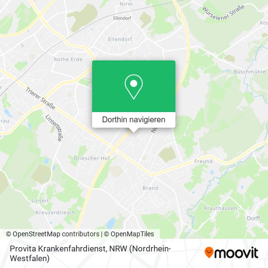 Provita Krankenfahrdienst Karte