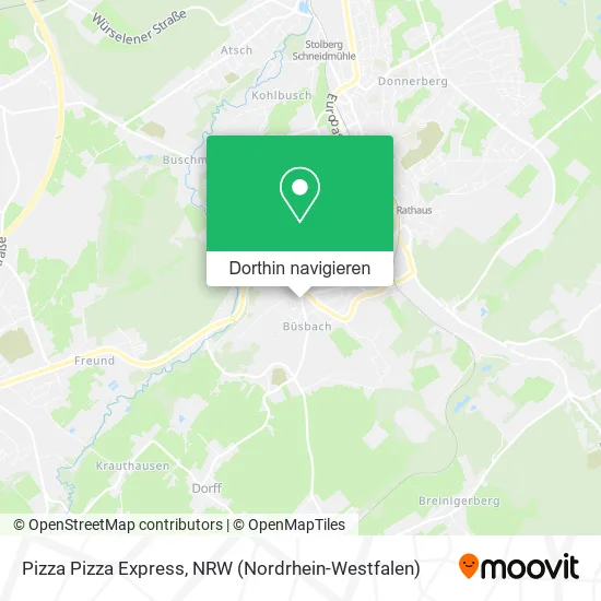 Pizza Pizza Express Karte