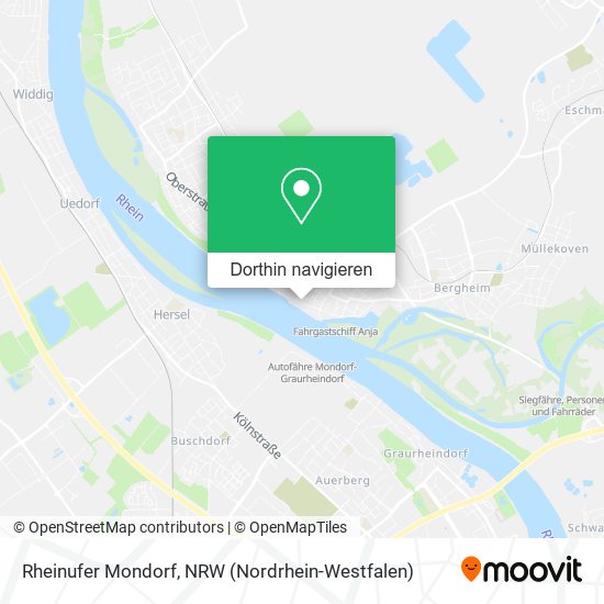 Rheinufer Mondorf Karte