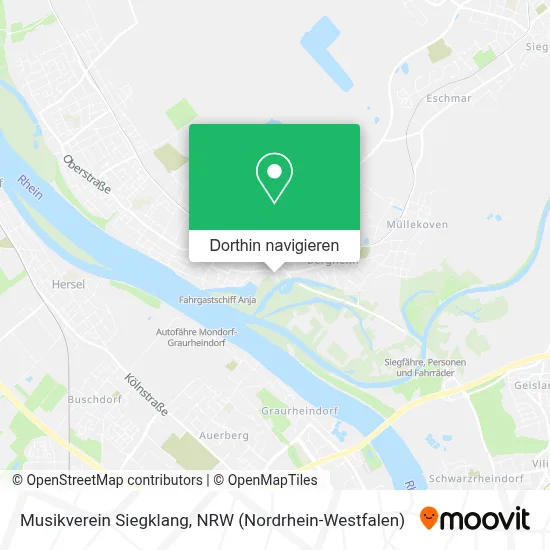 Musikverein Siegklang Karte