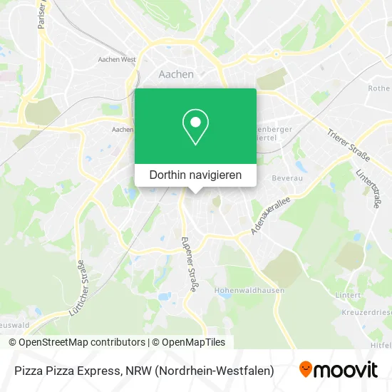 Pizza Pizza Express Karte