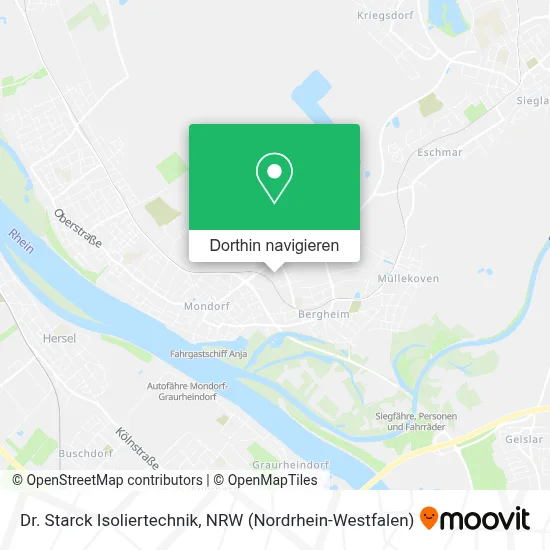 Dr. Starck Isoliertechnik Karte