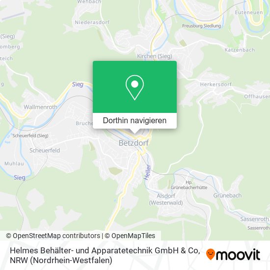 Helmes Behälter- und Apparatetechnik GmbH & Co Karte