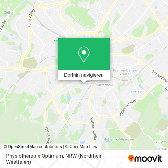 Physiotherapie Optimum Karte