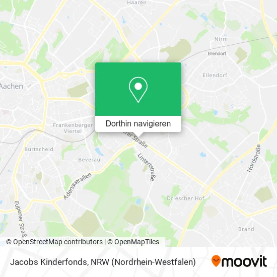 Jacobs Kinderfonds Karte