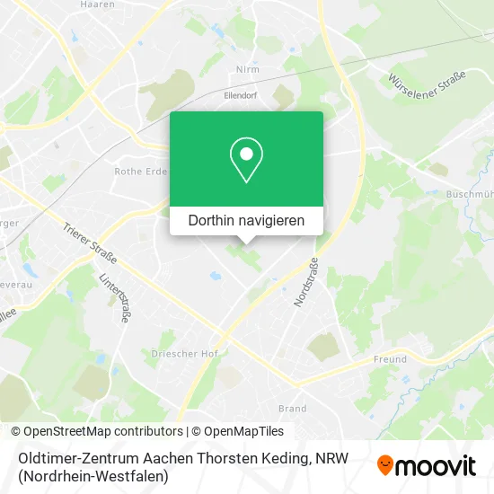 Oldtimer-Zentrum Aachen Thorsten Keding Karte