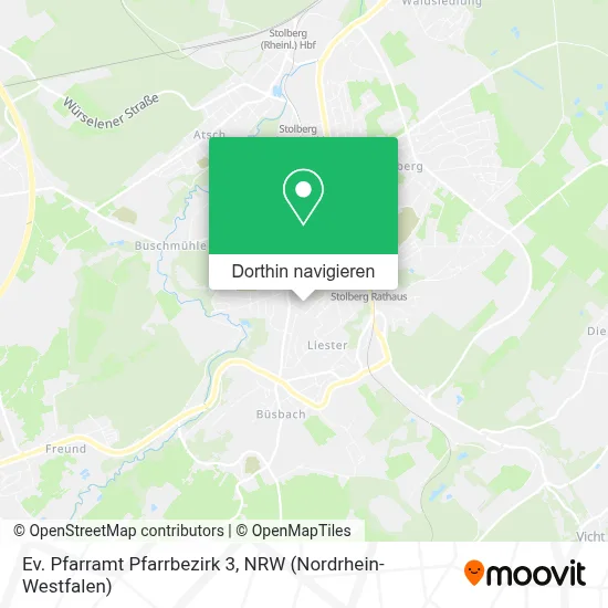 Ev. Pfarramt Pfarrbezirk 3 Karte